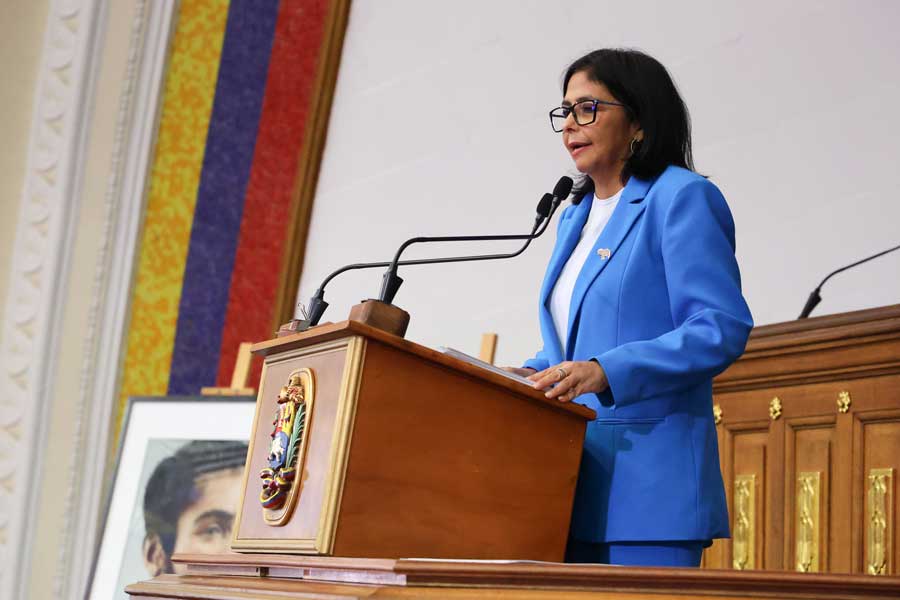 <strong>Delcy Rodríguez: 77,1 % del Presupuesto 2023 irá a la inversión social</strong>