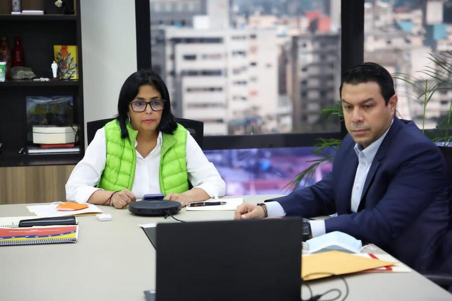 Vicepresidenta Ejecutiva afina detalles para la reanudación total de la frontera con Colombia