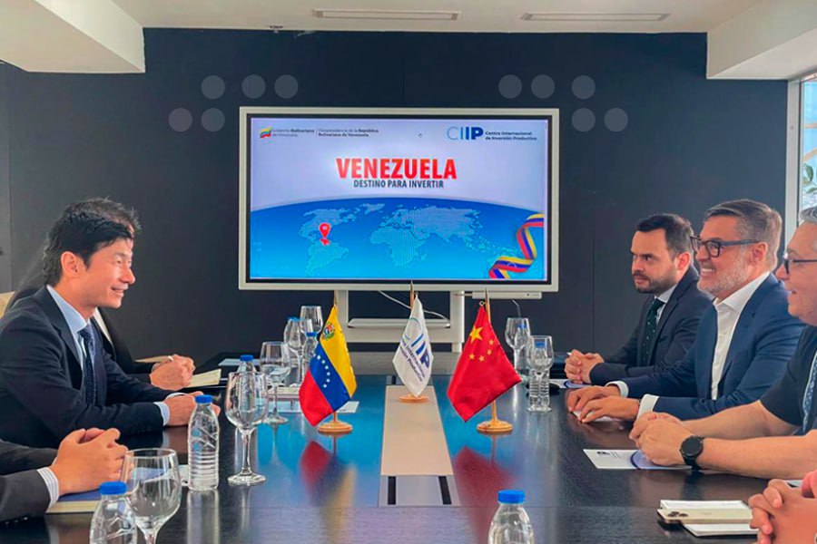 CIIP presenta potencialidades de inversión a Embajador de China en Venezuela