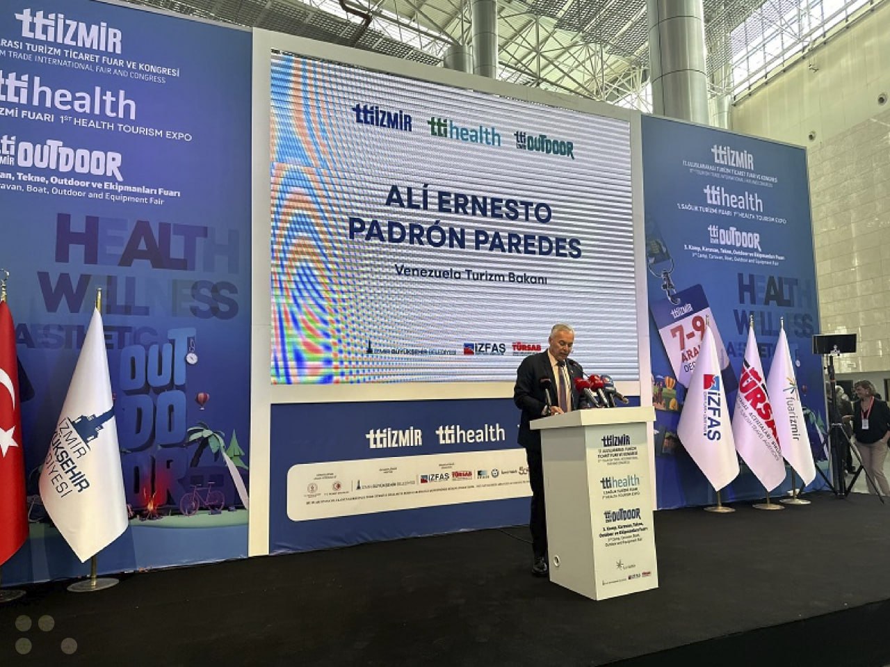 Venezuela participa en la 17ª Feria y Congreso Internacional de Comercio Turístico de İzmir-Türkiye