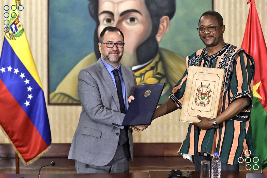 20 acuerdos suscritos entre Venezuela y Burkina Faso fortalecen la cooperación binacional