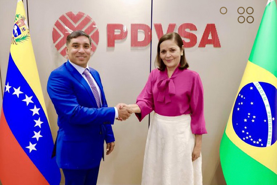 <strong>Ministro de Petróleo se reunió con Embajadora de Brasil para estrechar relaciones</strong>