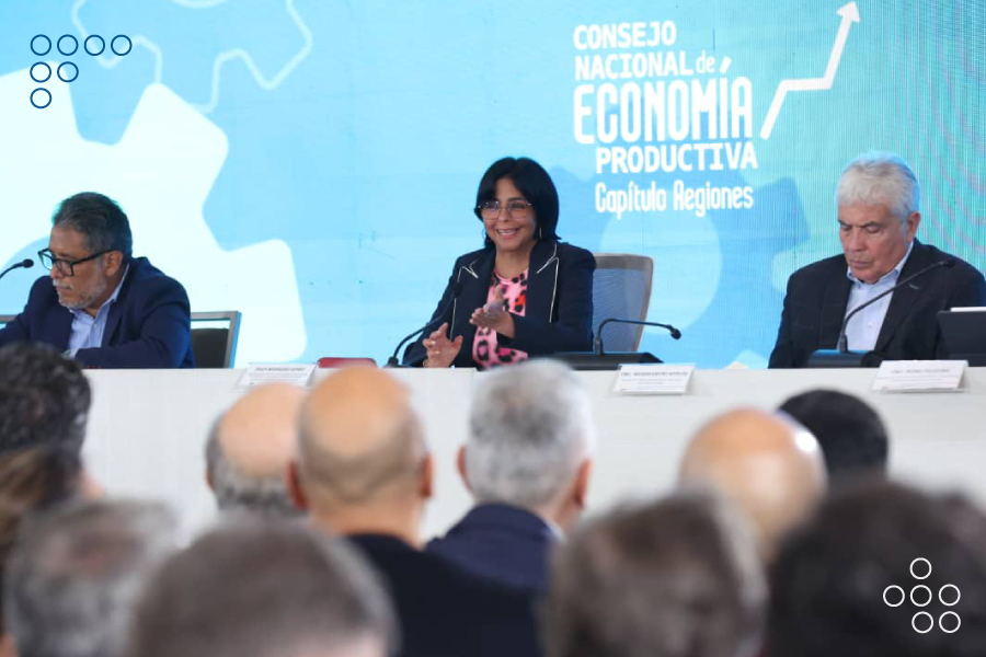 Delcy Rodríguez: Venezuela registra cifras positivas de su economía