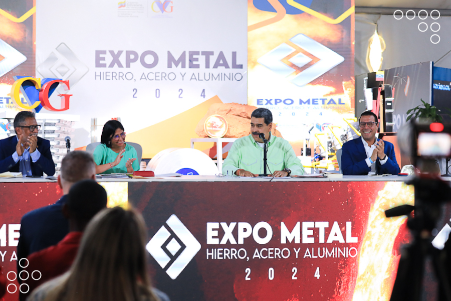 <strong>Anuncian que CVG-Bauxilum explotará yacimiento de bauxita durante inauguración de Expo Metal 2024</strong>
