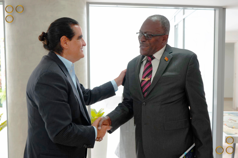 <strong>Presidente del CIIP revisa agenda de cooperación e inversiones con Embajador de Trinidad y Tobago</strong>