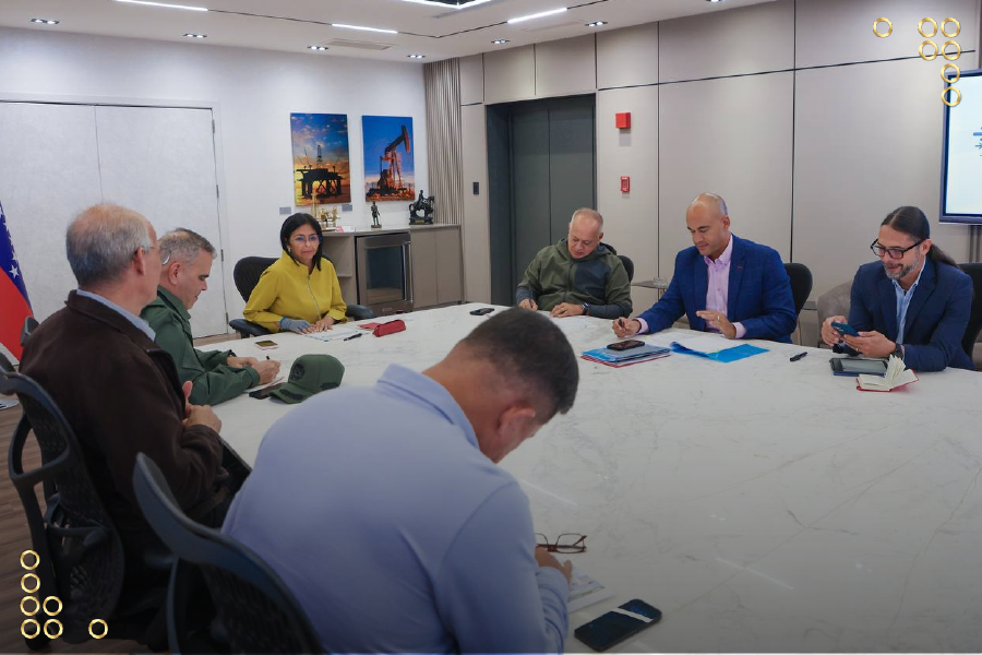 Vicepresidenta Delcy Rodríguez sostuvo reunión con ministros del Gabinete Económico