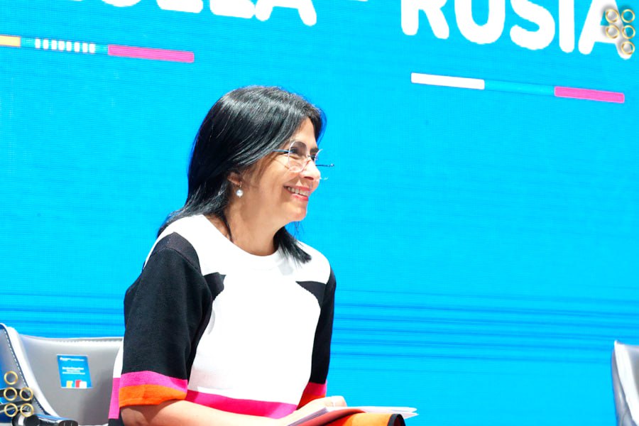 Vicepresidenta Delcy Rodríguez invita a inversionistas rusos a explorar oportunidades en Venezuela