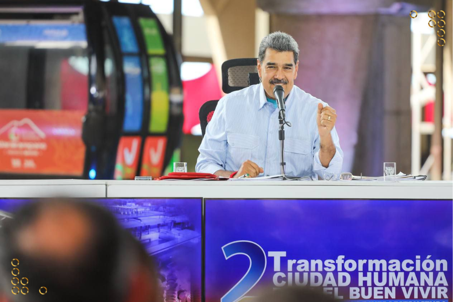 Presidente Nicolás Maduro llama a aumentar la producción de cemento y cabillas para impulsar la construcción