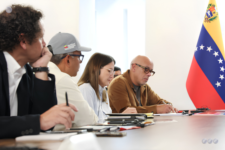 Delcy Rodríguez lidera reunión sobre desarrollo urbano sostenible con Miyamoto International y TFI Solutions